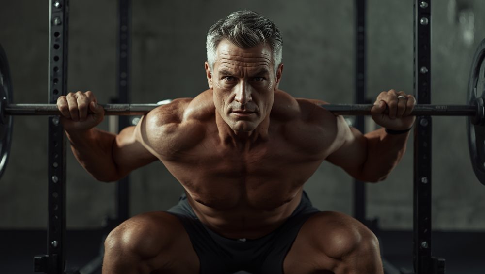 Advanced Fitness for Men Over 50 Squat